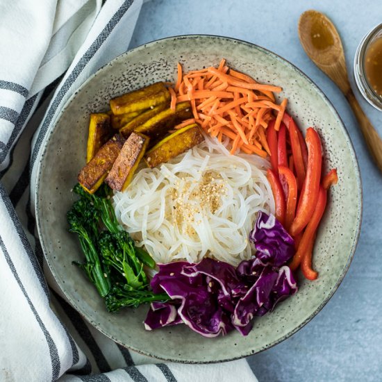 Vegan Rainbow Bowls