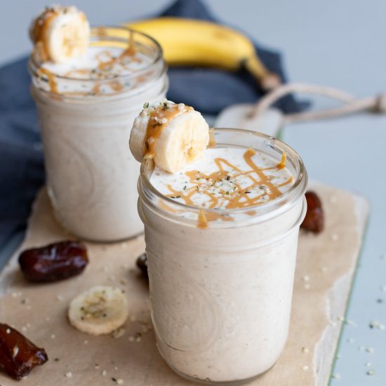 Vegan Banana PB Protein Shake