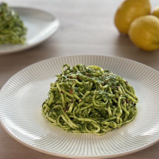 Thai Basil Pesto Pasta