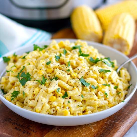 Corn Mac & Cheese Instant Pot