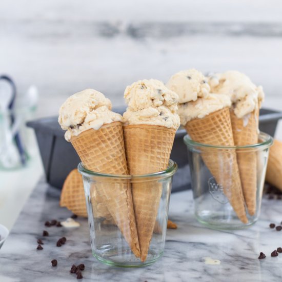 Brown Sugar Cookie Dough Ice Cream