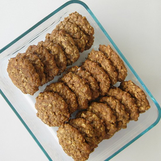 Banana Nut Oatmeal Cookies