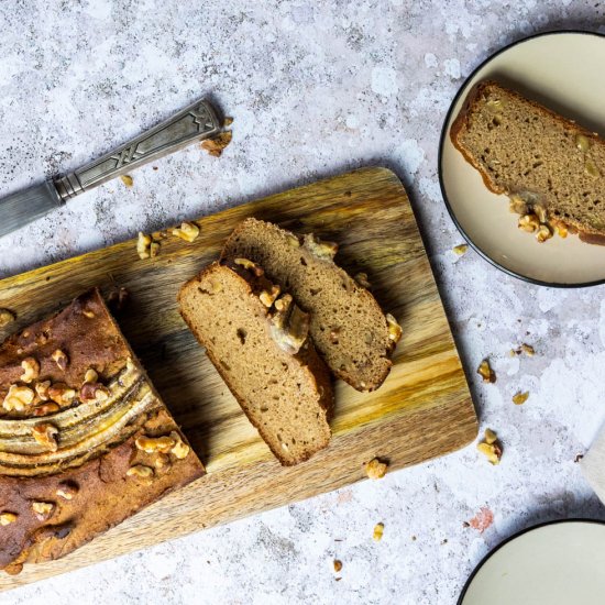 Vegan Banana Bread no oil