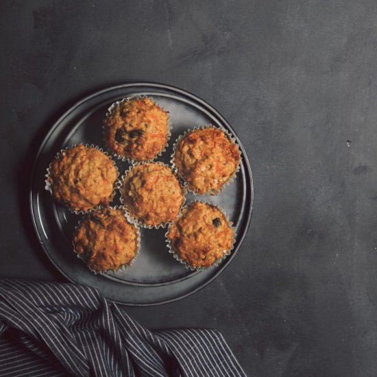 Carrot Oatmeal Muffin