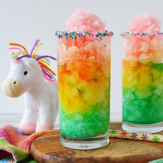 Unicorn Lemonade Slush