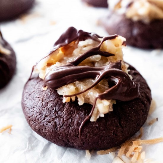 german chocolate cookies