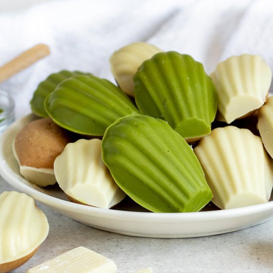 Matcha Madeleines