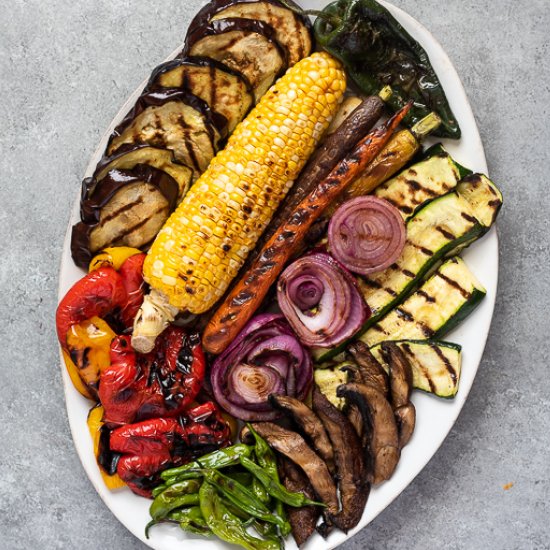 Easy Grilled Vegetables