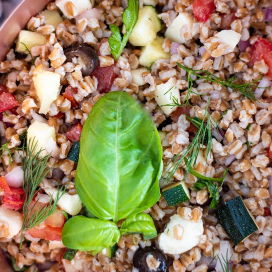 Summer Farro Salad