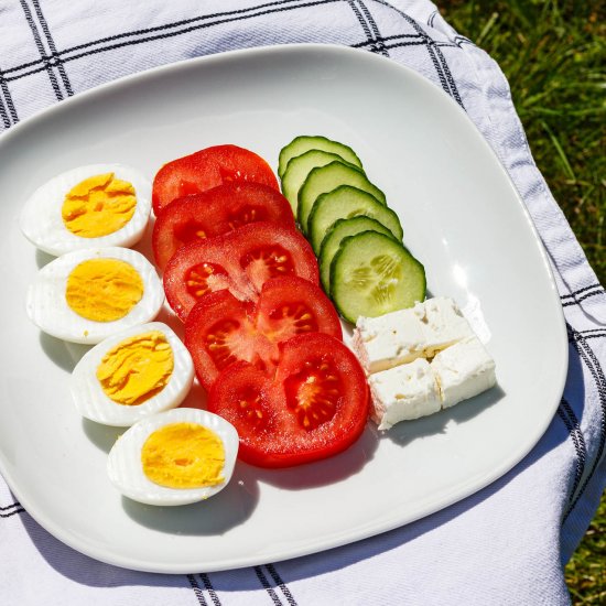 Easy Vegetarian Summer Breakfast