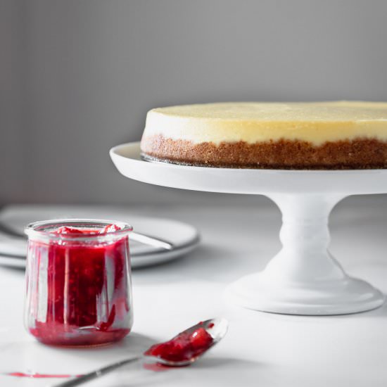 Classic Cheesecake – No Water Bath