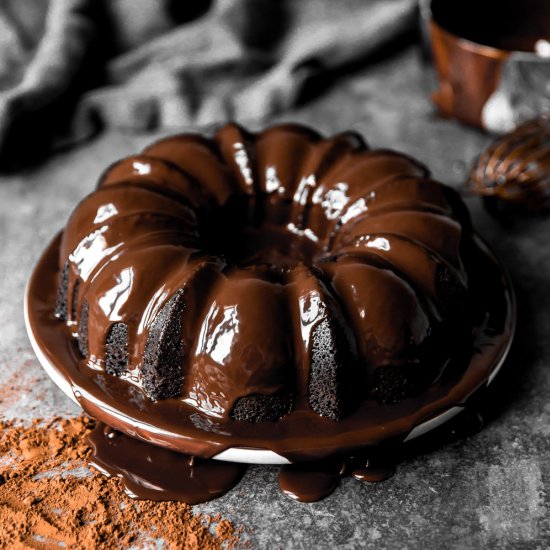 Hot Fudge Bundt Cake