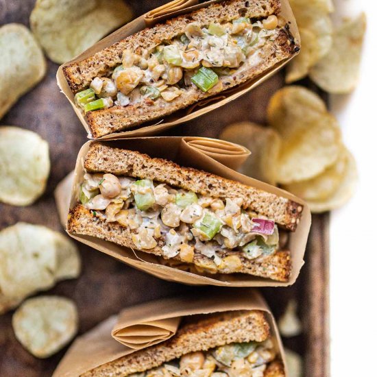 Chickpea Salad Sandwiches