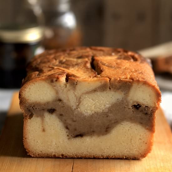 fig tamarind marble pound cake