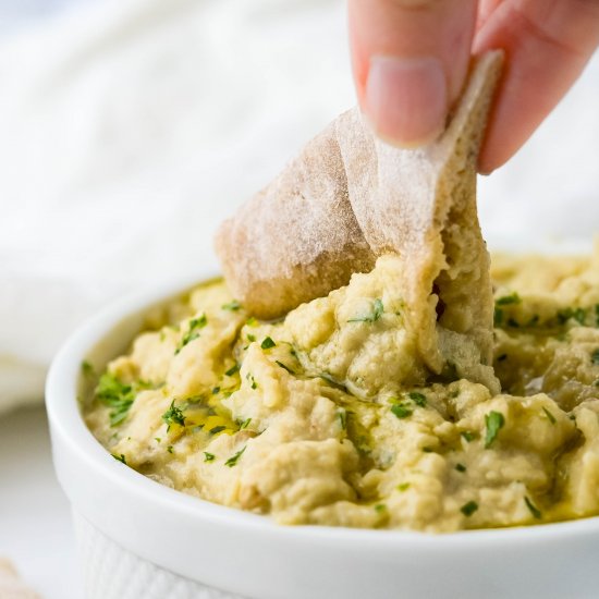 Smoky Eggplant Dip (Baba Ganoush)