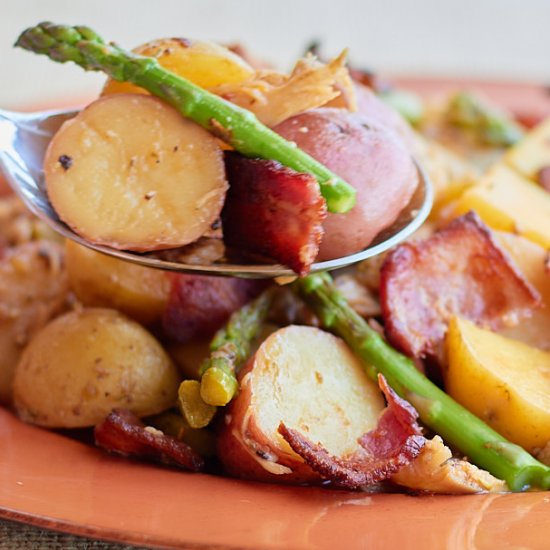 Tangy Chicken and Potato Salad