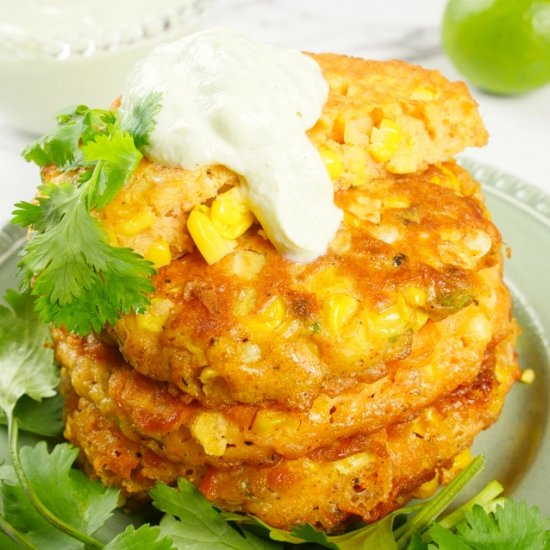 Sweet Corn Cakes