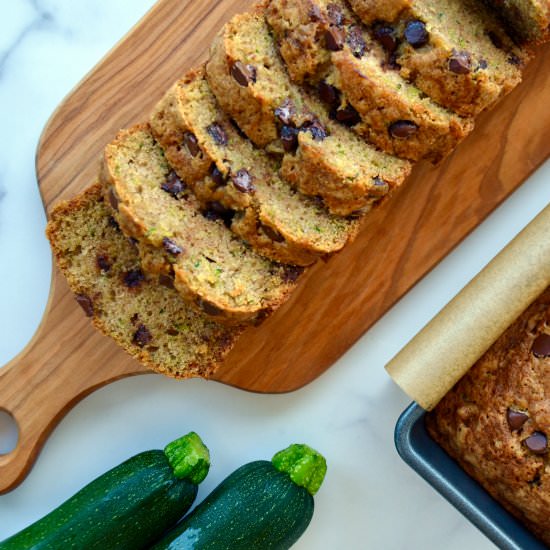 Chocolate Chip Zucchini Bread