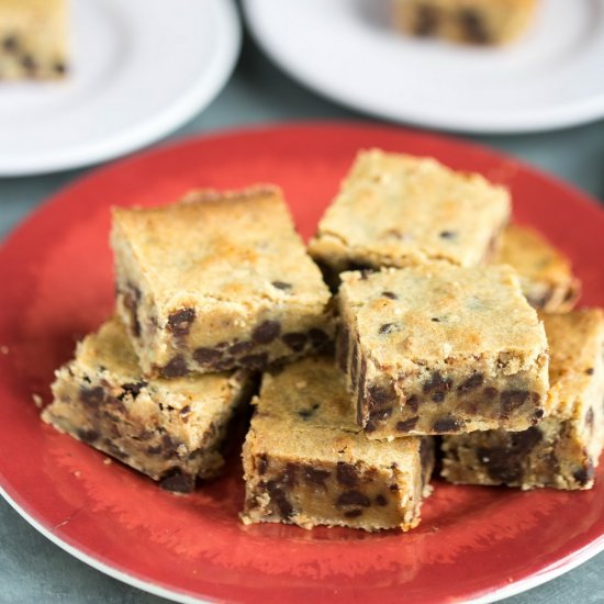 Chocolate Chip Keto Blondies