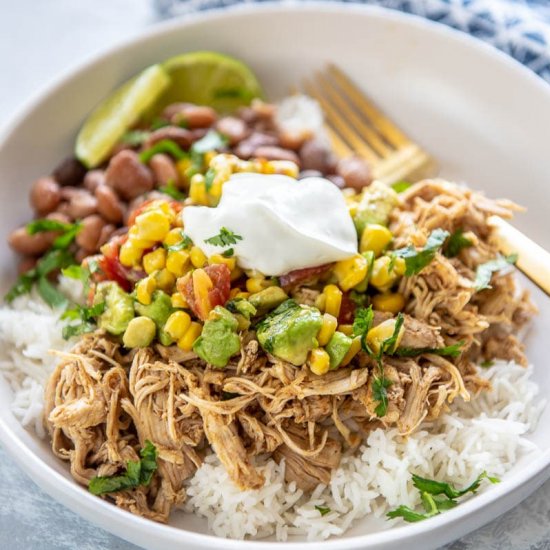 Meal Prep Burrito Bowls