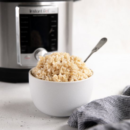 Instant Pot Brown Rice