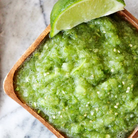 Tomatillo Salsa Verde