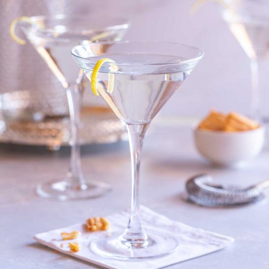 Vodka Martini with a Twist