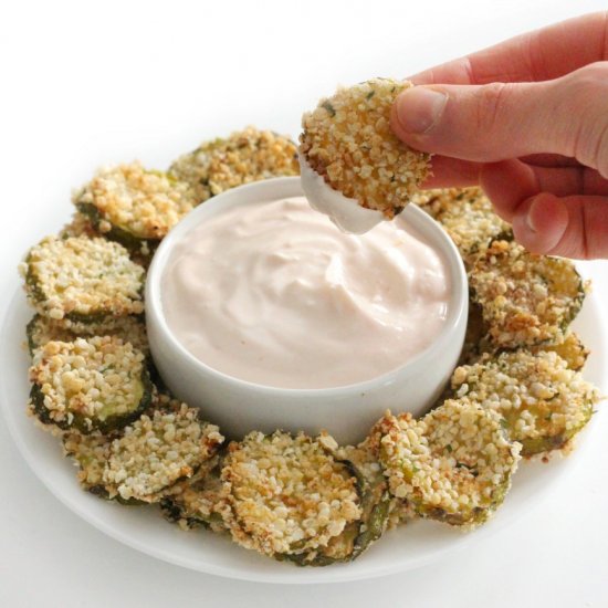 GF/V Air Fryer Fried Pickles