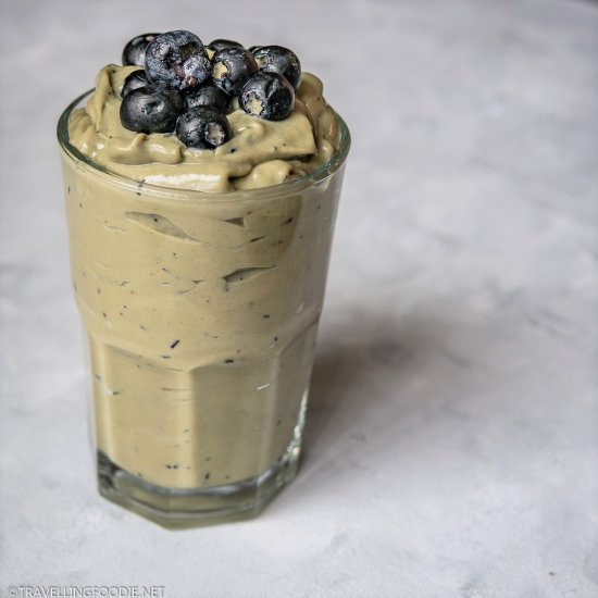 Blueberry Banana Avocado Smoothie