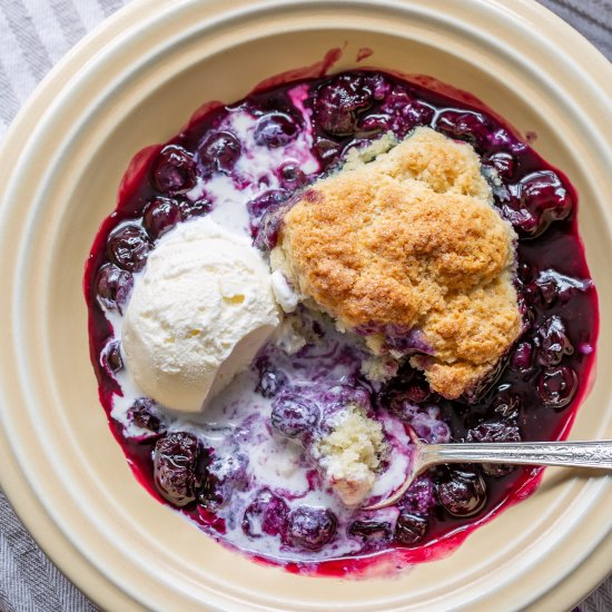 Blueberry Cobbler