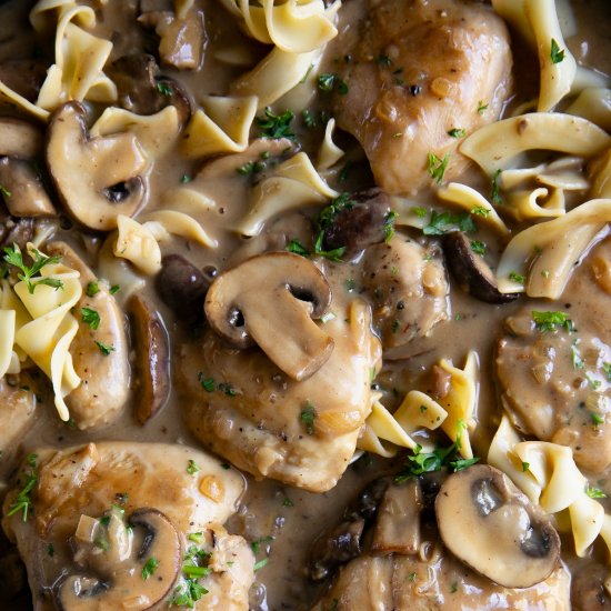 Chicken Stroganoff