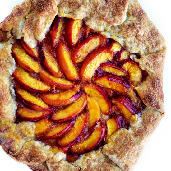 Rustic Nectarine Galette