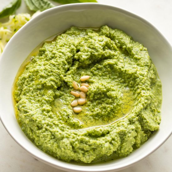 Zucchini Basil Pesto