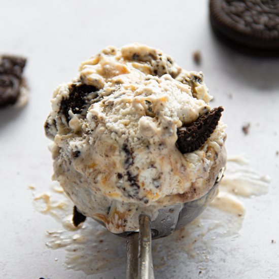 Oreo Dulce de Leche Ice Cream