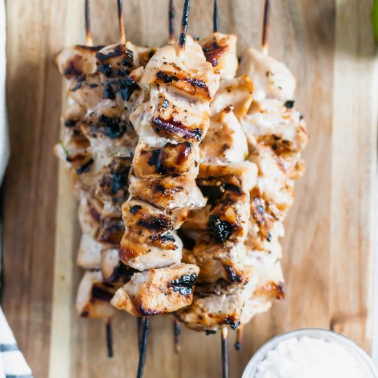 Grilled Coconut Chicken