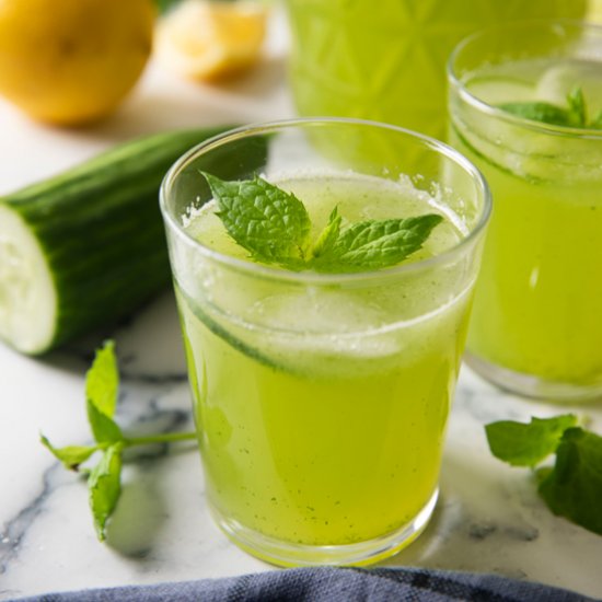 Cucumber Mint Lemonade