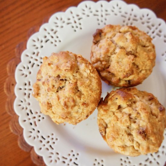 Maple Oatmeal Muffins