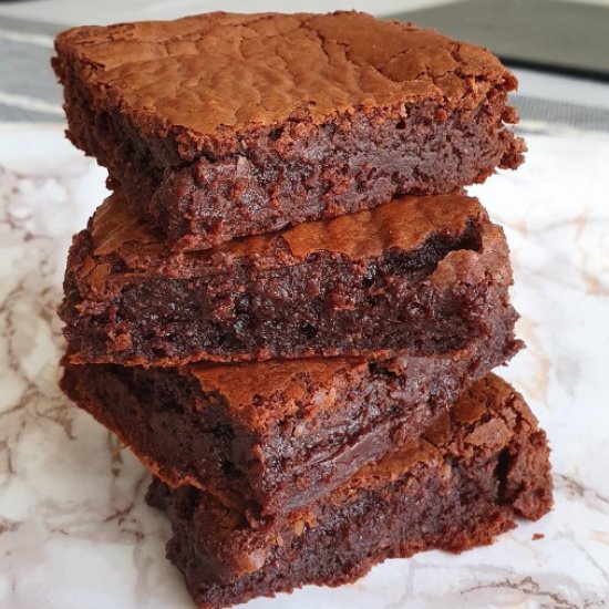 Nutella Brownies just 3 Ingredients