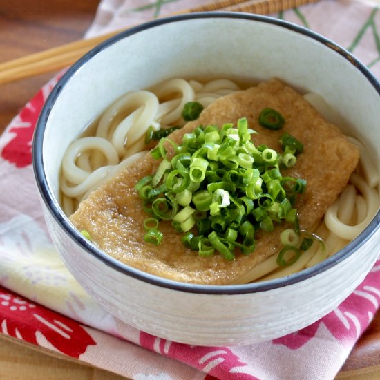 How to Make Kitsune Udon