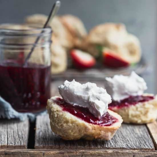 Easy Vegan Lemonade Scones