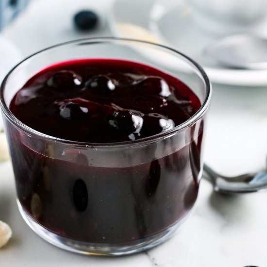 Easy Blueberry Sauce