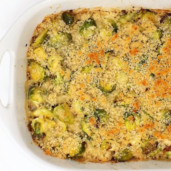 Brussels Sprouts Gratin