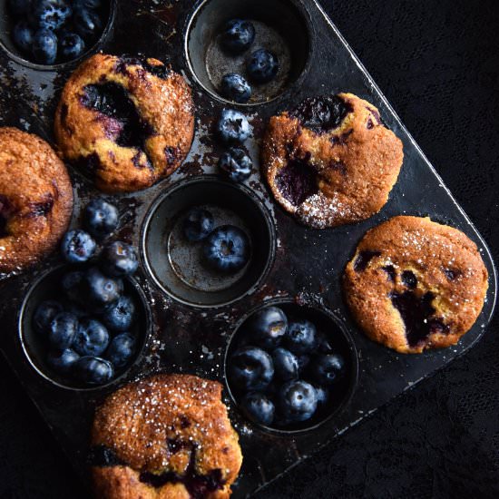 gluten free blueberry muffins