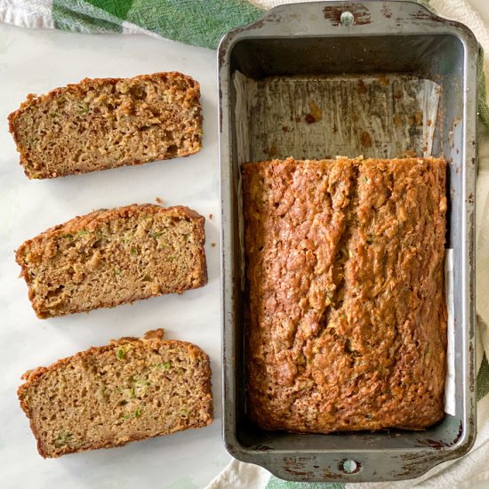 Butterscotch Zucchini Banana Bread