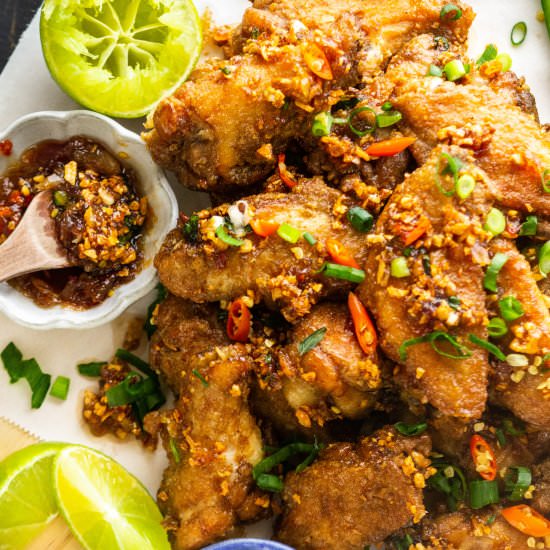 Fish Sauce Chicken Wings