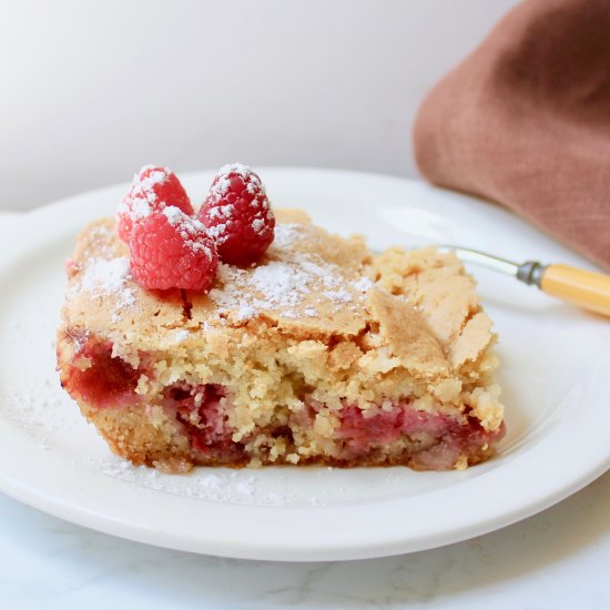 Double Raspberry Cake