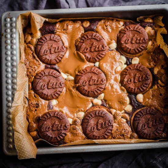 Biscoff Brownies