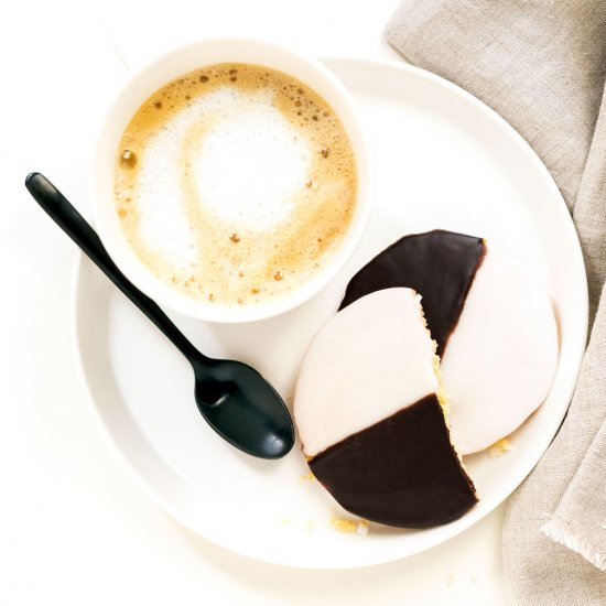 Classic Black and White Cookies