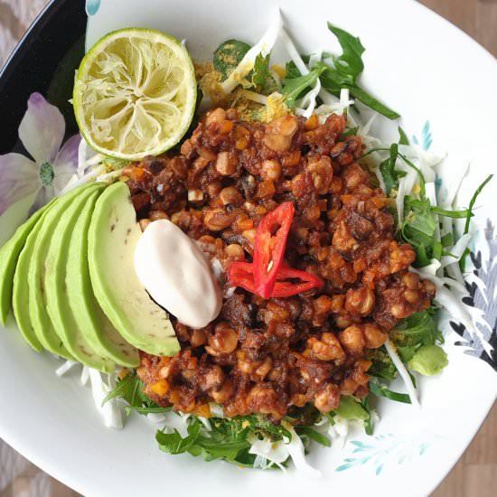 Raw Vegan Chilli Sin Carne