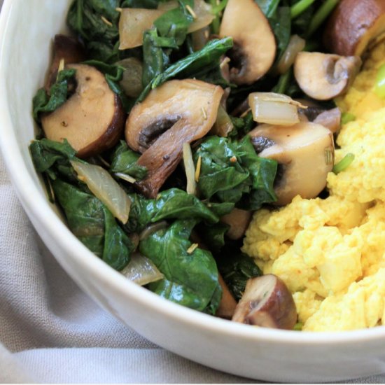 Vegetarian Breakfast Bowl